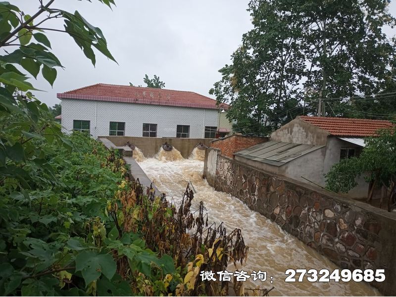 新乡泵站应急涵闸
