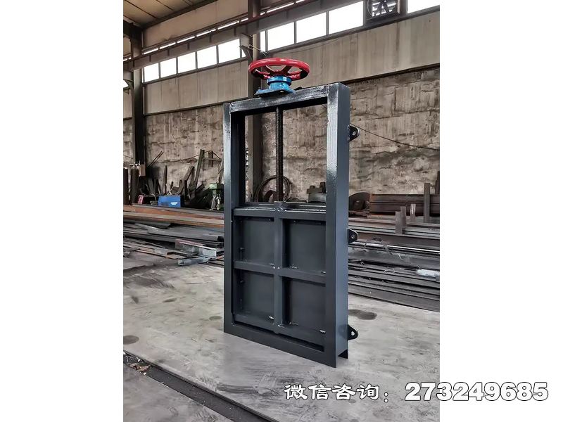 新乡手动钢制水闸门