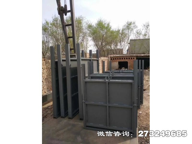 沉砂池钢制冲砂闸门