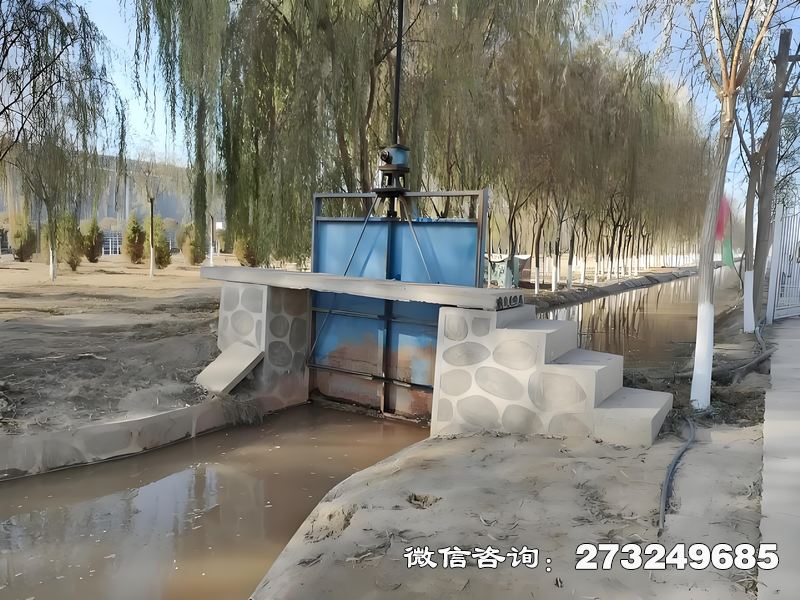 新乡排水河道闸