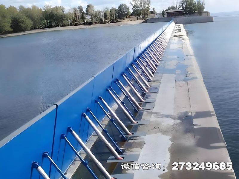 新乡生态补水钢坝