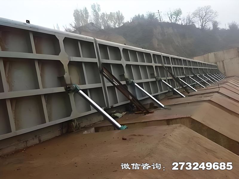 精准控制翻板坝
