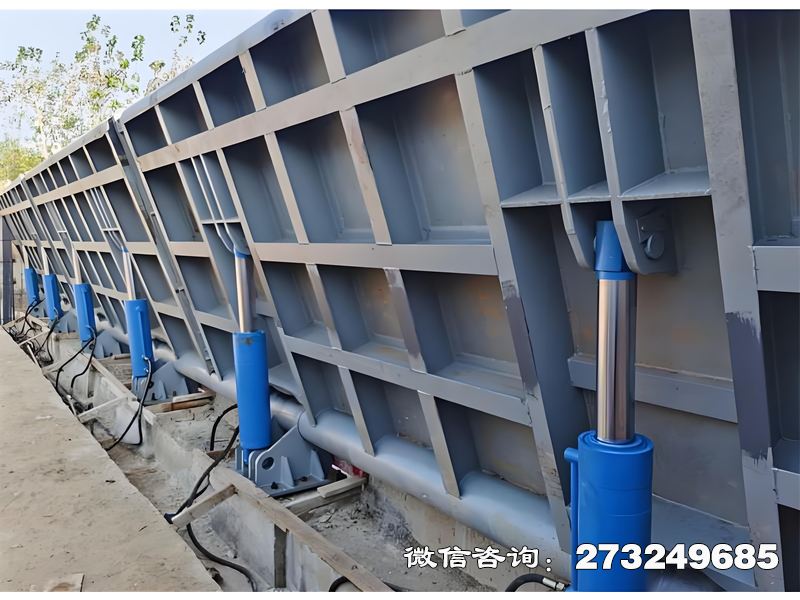 新乡人工瀑布钢坝