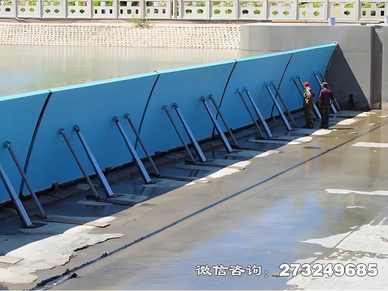 新乡景观防洪升降坝