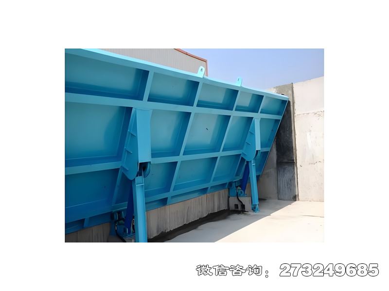 新乡底轴旋转翻板坝