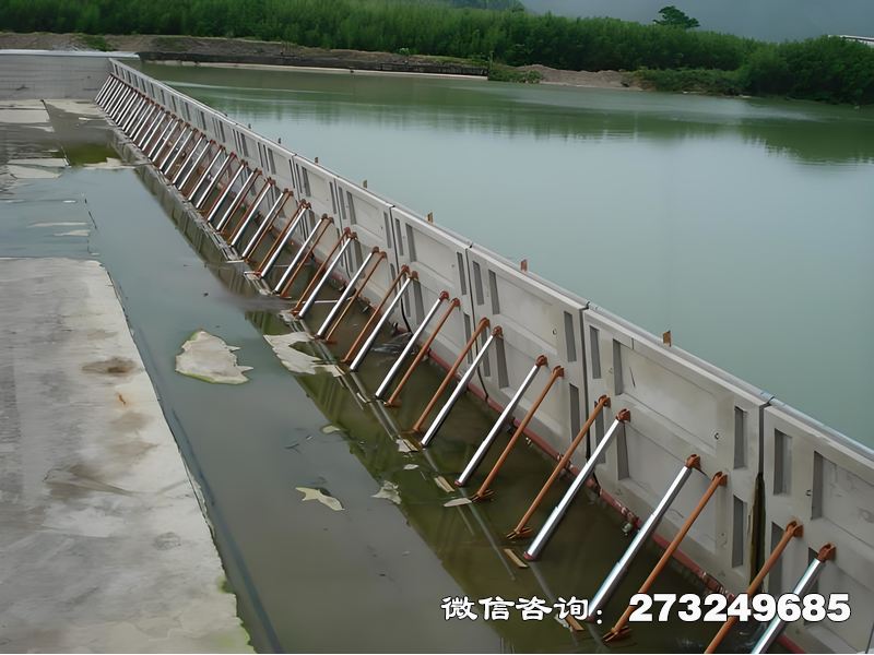 新乡河道生态补水坝