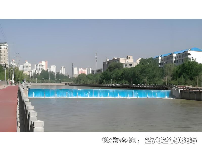 新乡河道海绵城市坝