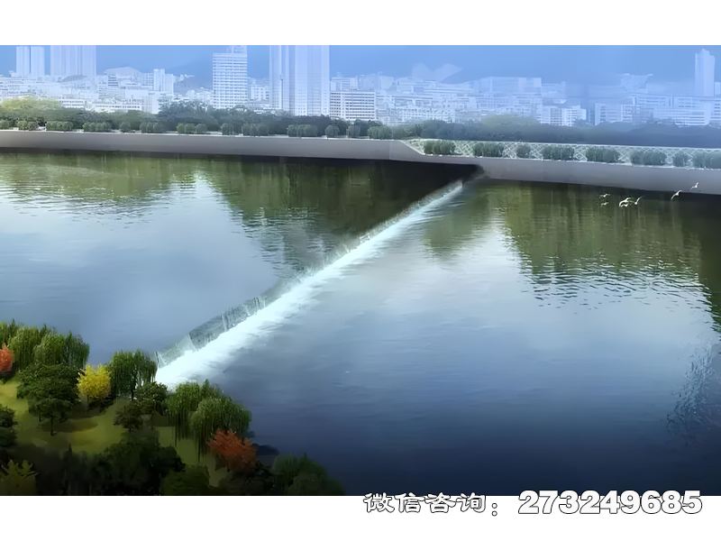 新乡湖泊生态调控坝