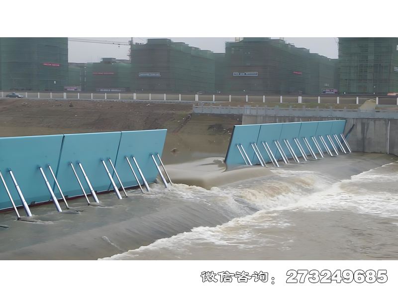 海南城市河道生态岸线坝