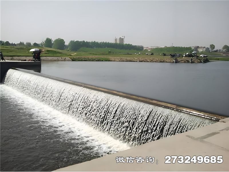 德庆县水库溢洪道钢坝