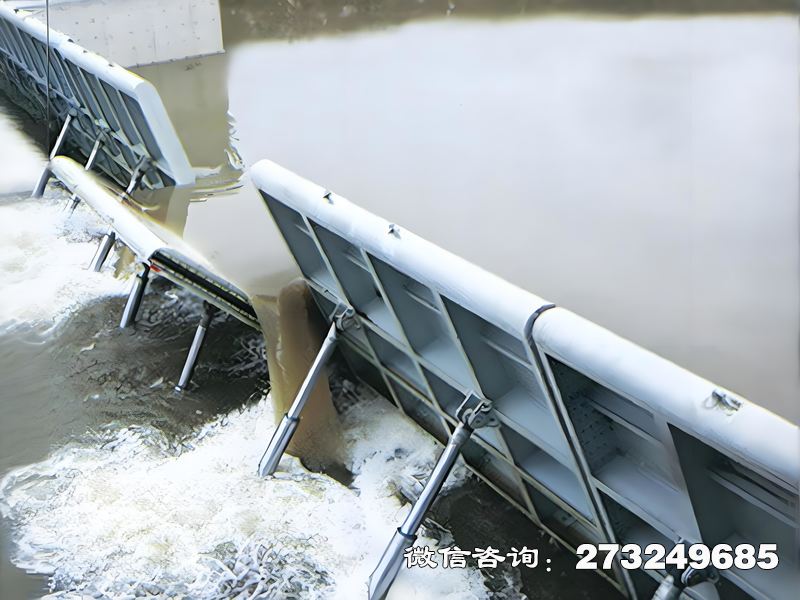 新乡滞洪区智能调控坝