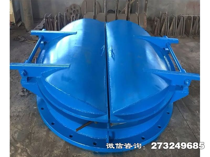 德州铸铁圆形双开启闭拍门