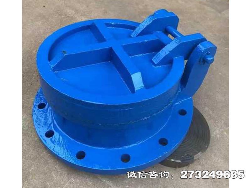 新乡铸铁圆型截污拍门