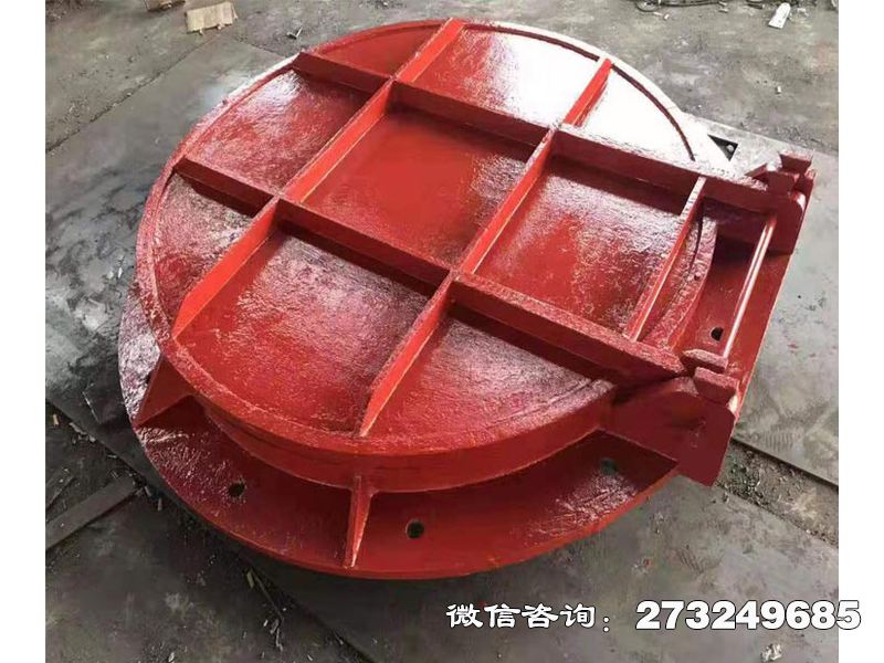 新乡铸铁圆形市政排水拍门