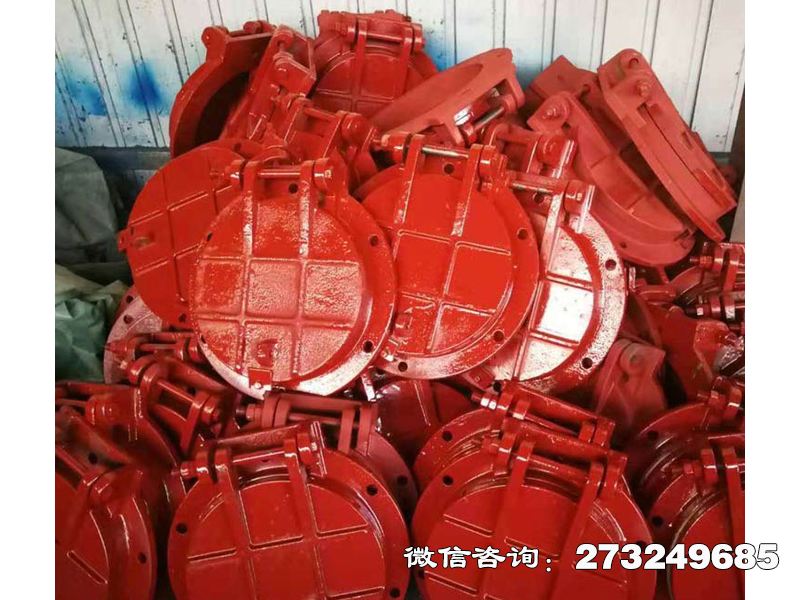 新乡铸铁圆形工业废水拍门