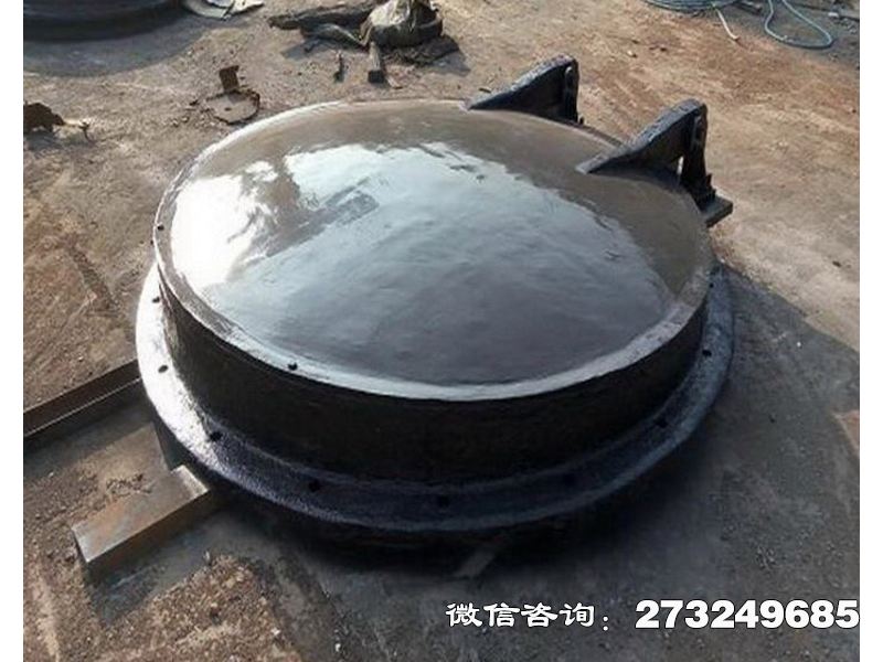 铸铁圆形应急排水拍门