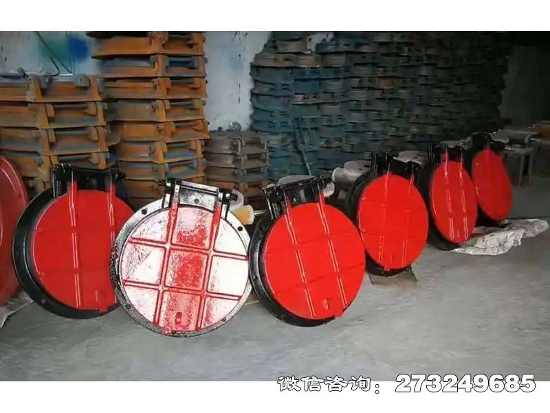 新乡铸铁圆形调节水位拍门