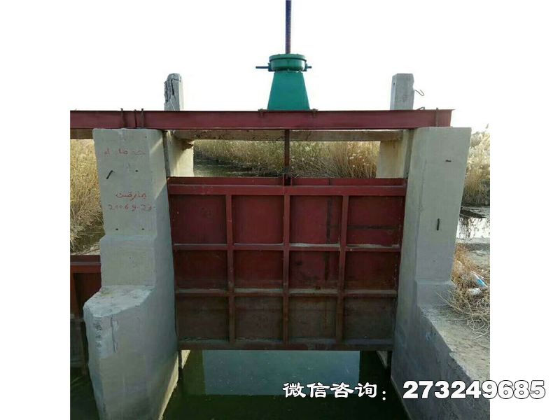 金州渠道铸铁方型止水门