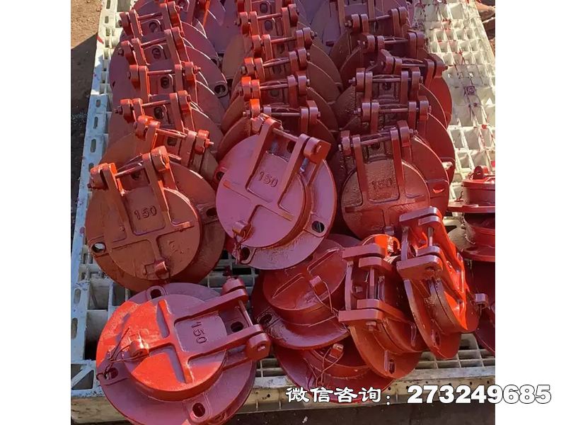 海南方形泵站铸铁挡水闸