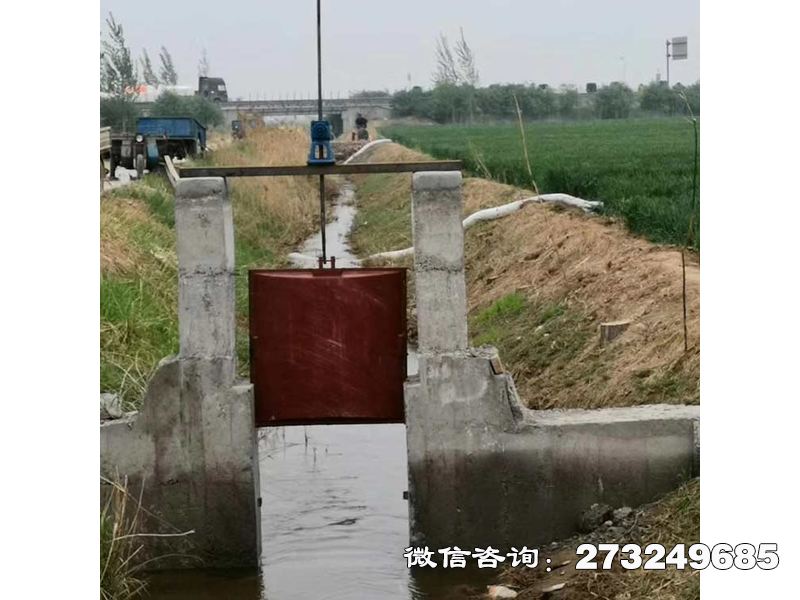 新乡小渠道铸铁闸门