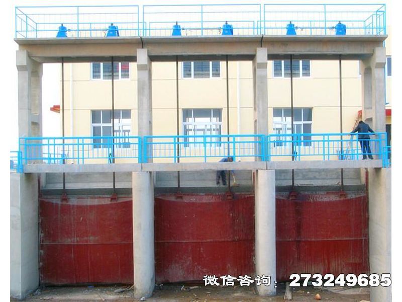 截流铸铁方形排水闸