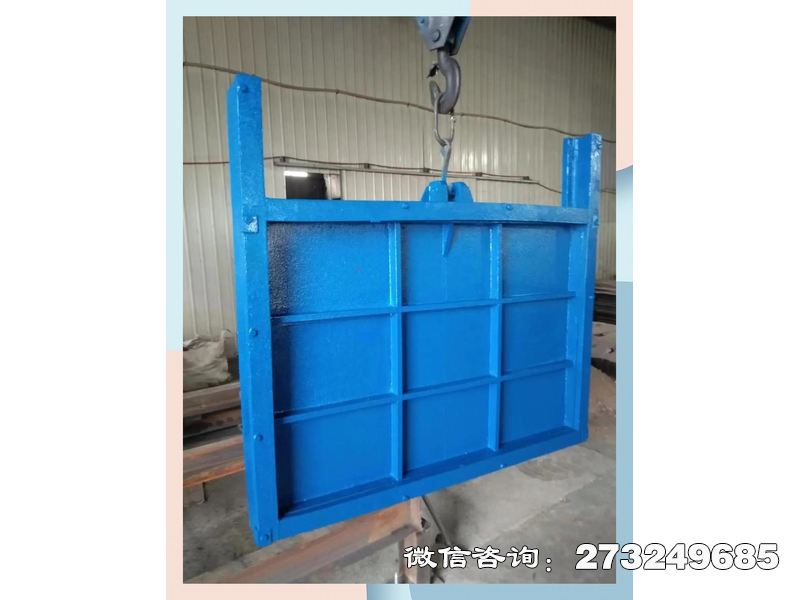 导流铸铁方形水闸门