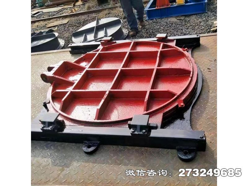 抗震铸铁圆形堤坝闸