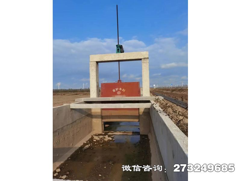 方形市用铸铁挡水闸